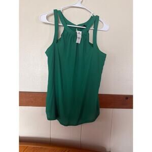 NWT EXPRESS kelly green tank, women's medium,